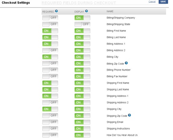 corecommerce customize form