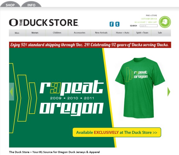 oregon ducks store